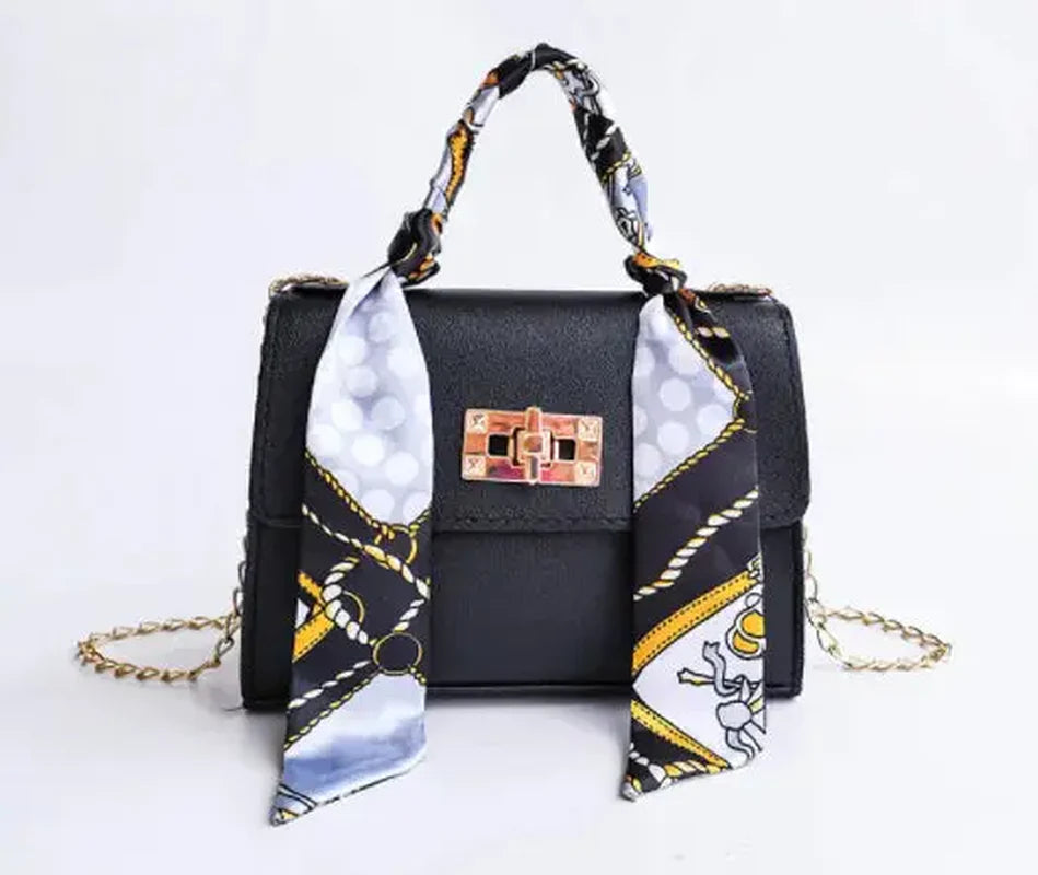 Women’S Crossbody Handbag Faux Leather Chain Strap Spring Shoulder Bag